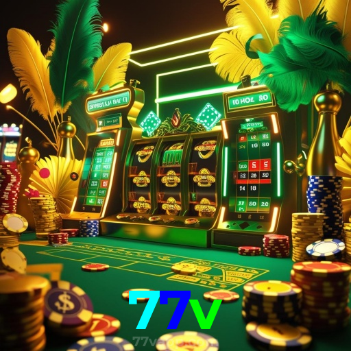77v: Jogos de Mesa ao Vivo - Imersão Total, Slots - Grandes Prêmios, Roleta - Altas Chances